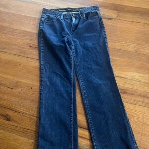 Talbots Women's Boot Cut Jeans in Deep Blue